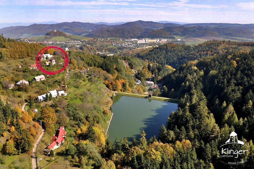 Ubytovanie Klinger - Chata Nad Jazerom Banská Štiavnica Kültér fotó